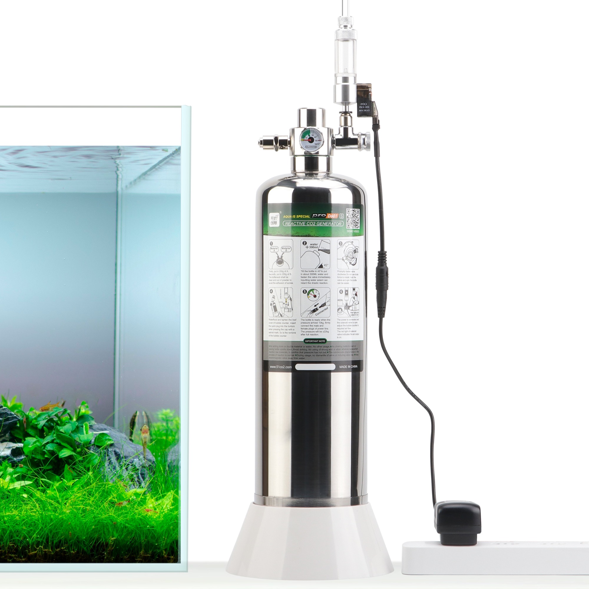 How to setup co2 system for aquarium?